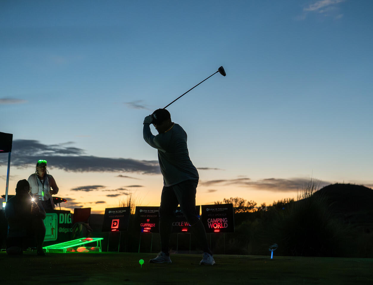 Campaign cover image for 2025 Glow in the Dark Golf Tournament