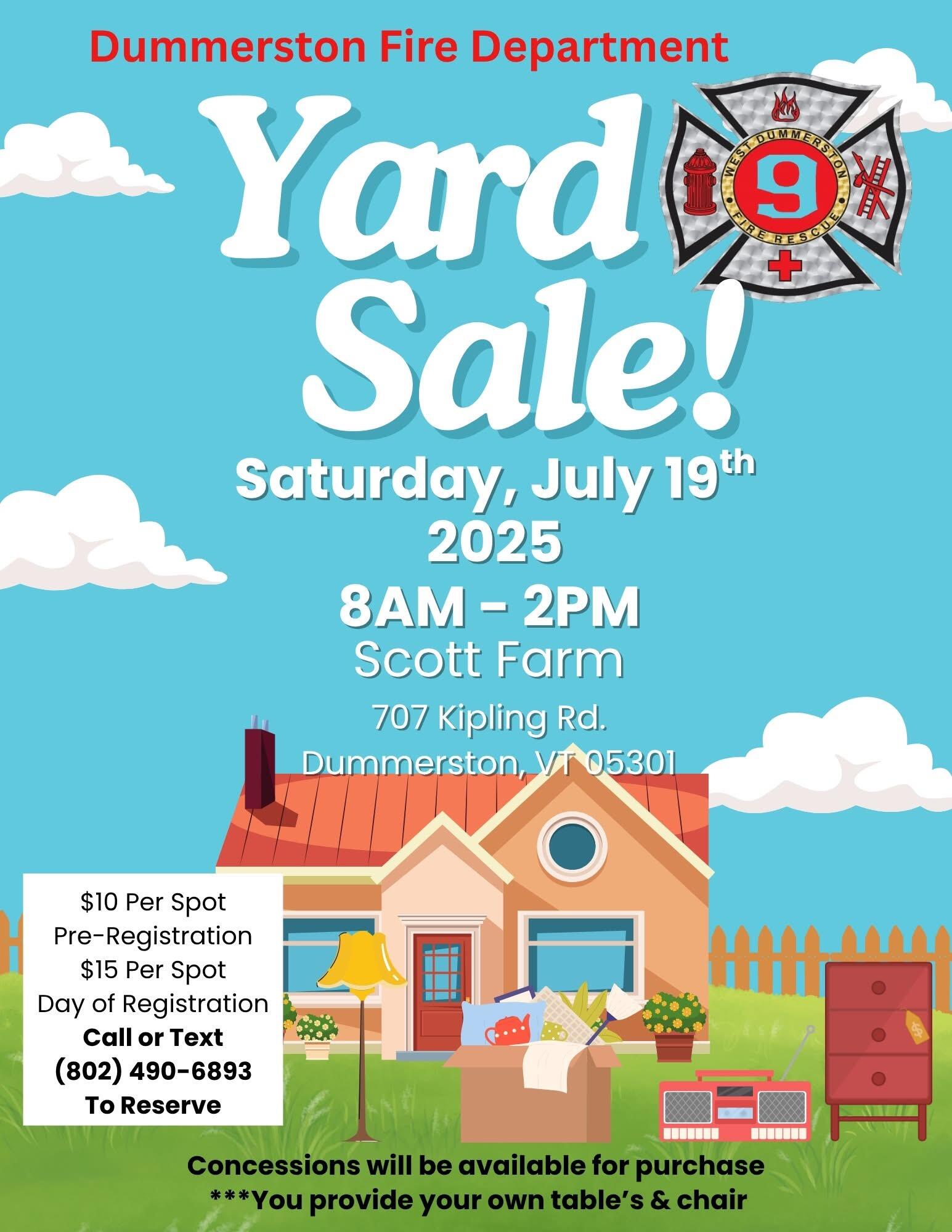 Campaign cover image for 2025 Community Yard Sale