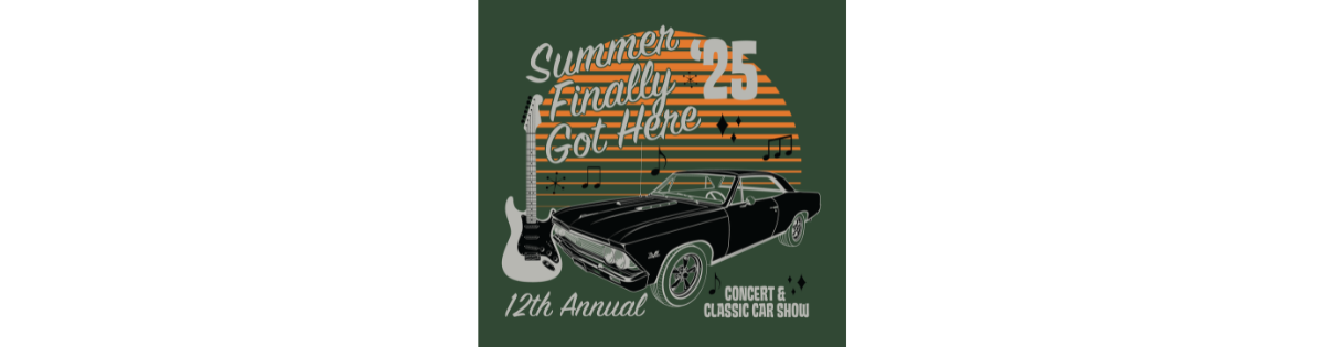 Campaign cover image for Summer Finally Got Here Concert & Classic Car Show 2025