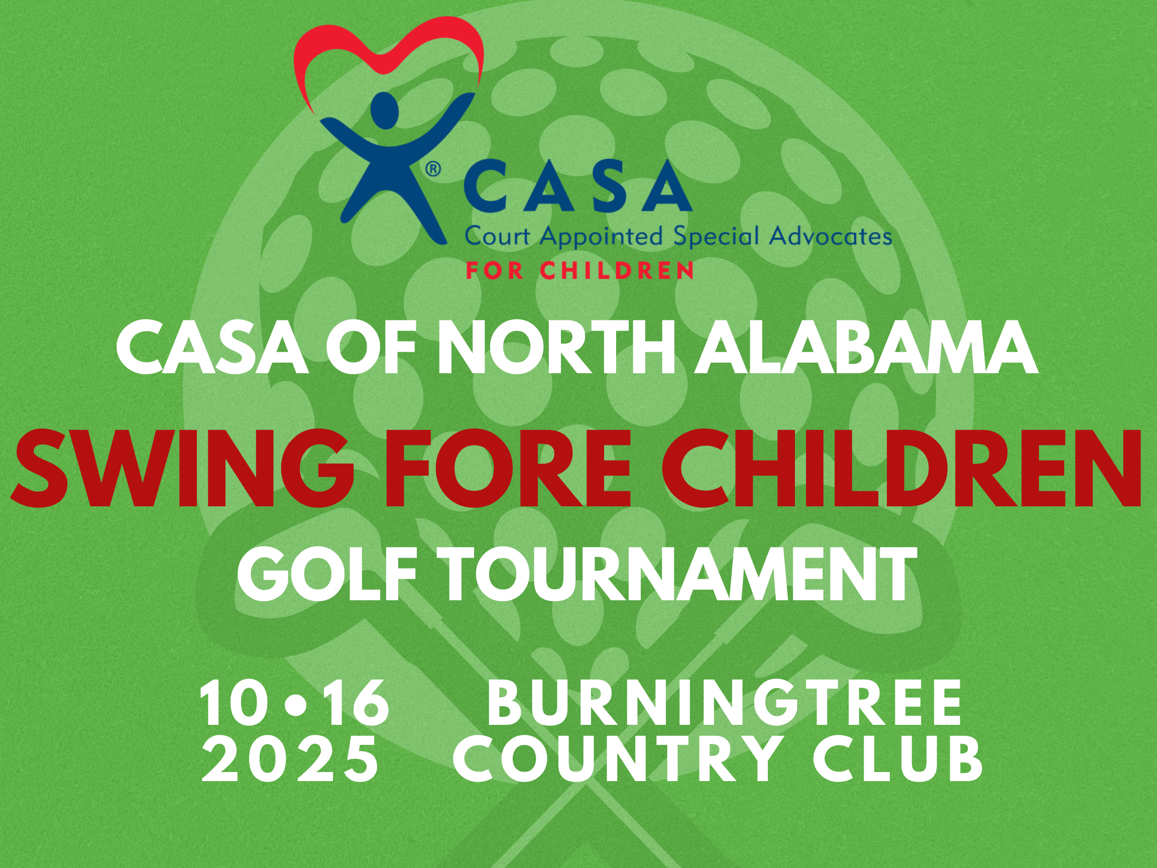 Campaign cover image for CASA's 7th Annual Swing Fore Children Golf Tournament