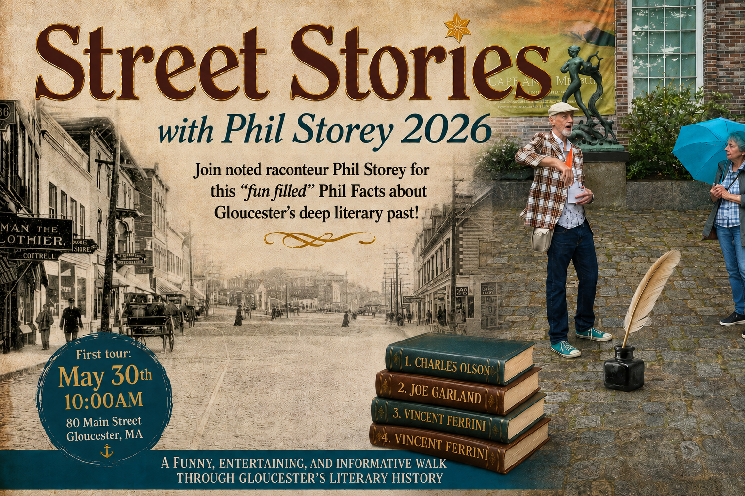 Campaign cover image for Street Stories with Phil Storey 2026