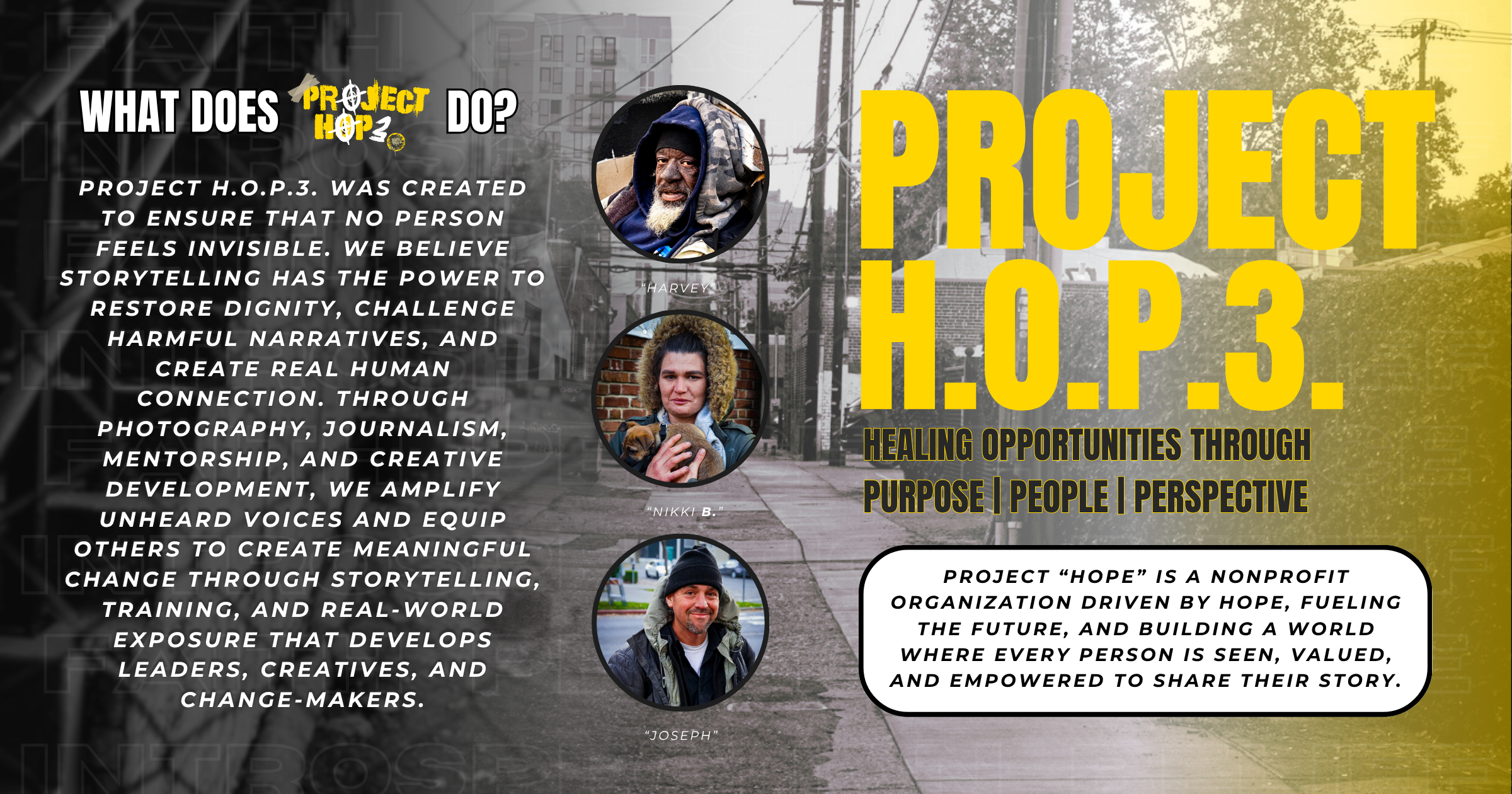 Campaign cover for Project H.O.P.3. Launch