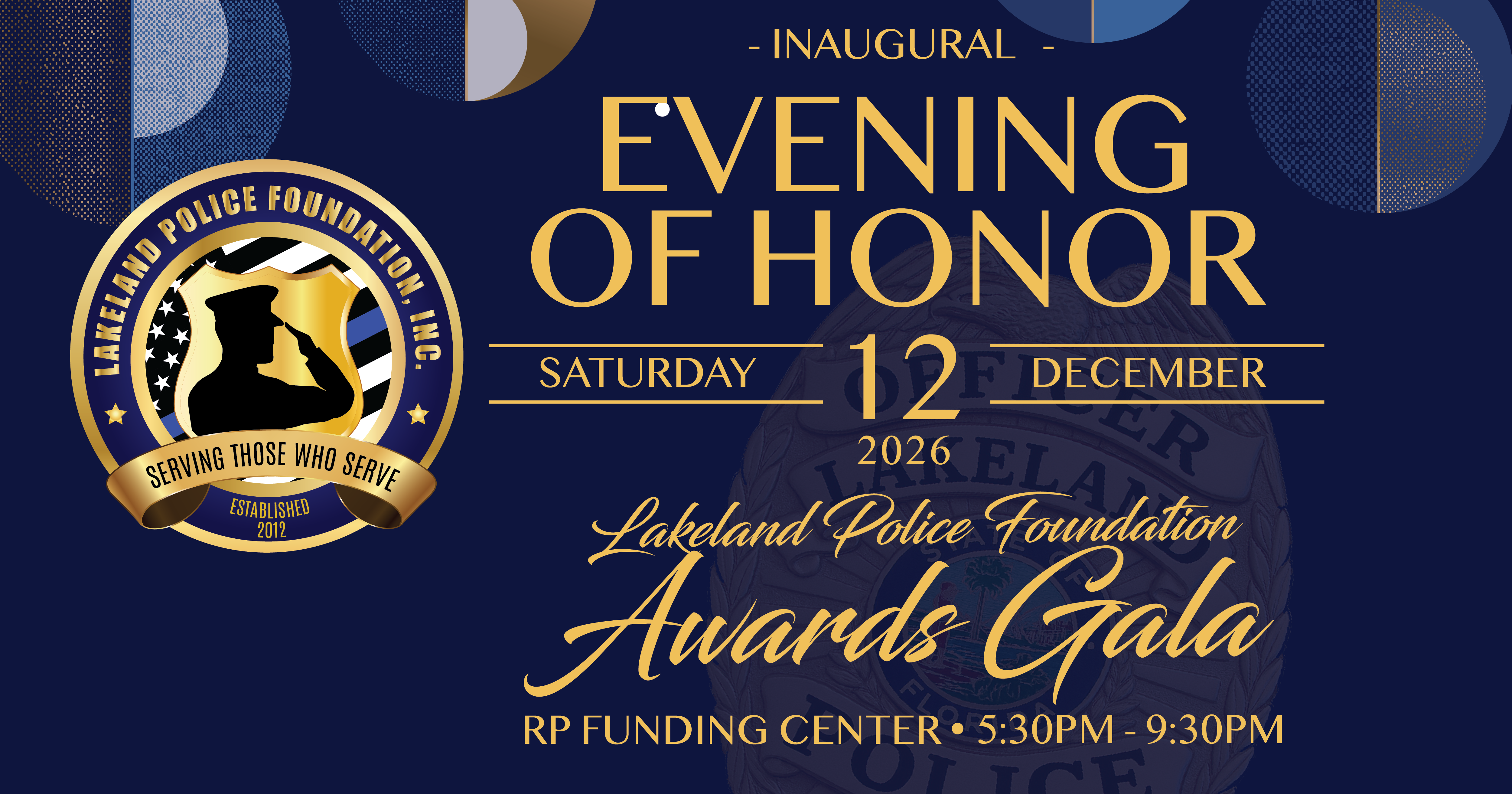 Campaign cover image for LAKELAND POLICE FOUNDATION AWARDS GALA
