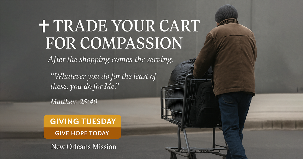 Campaign cover image for Trade Your Cart for Compassion — Giving Tuesday