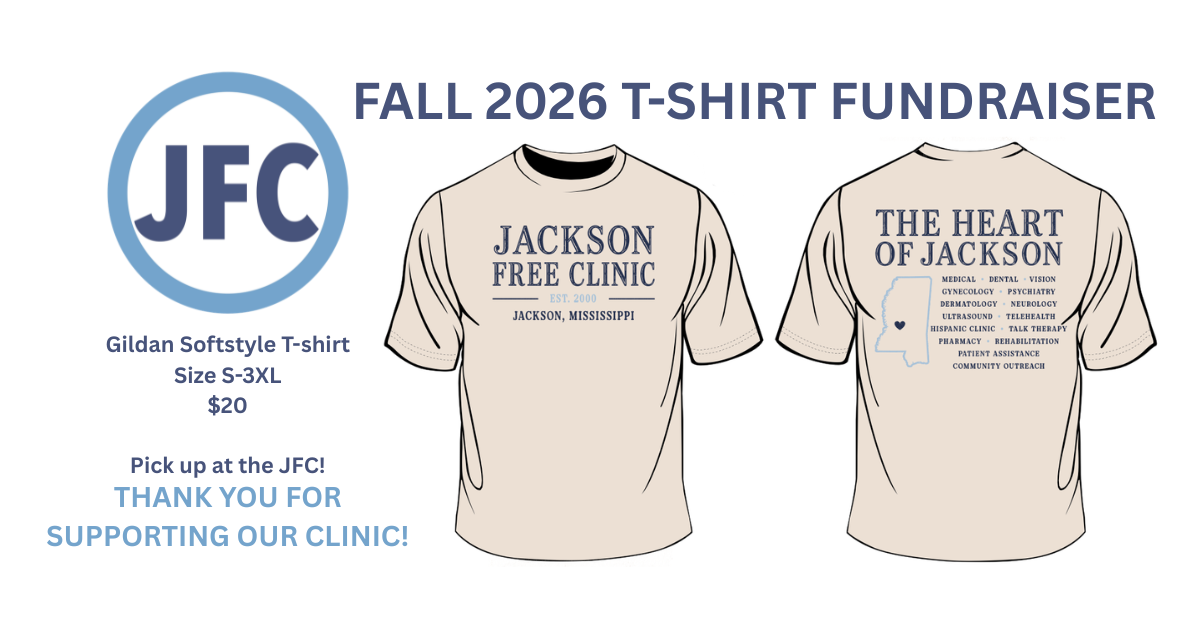 Campaign cover for Fall 2026 Jackson Free Clinic Shirt