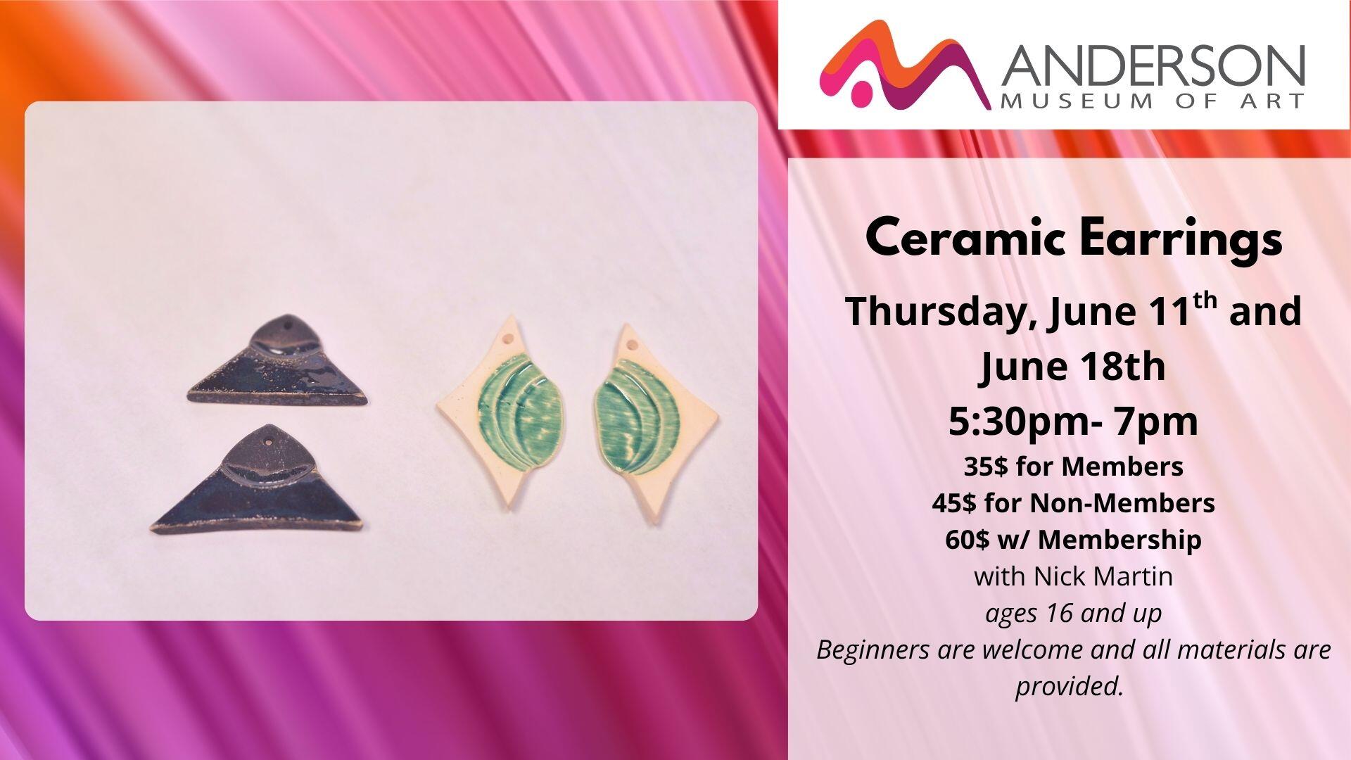Campaign cover image for Ceramic Earrings