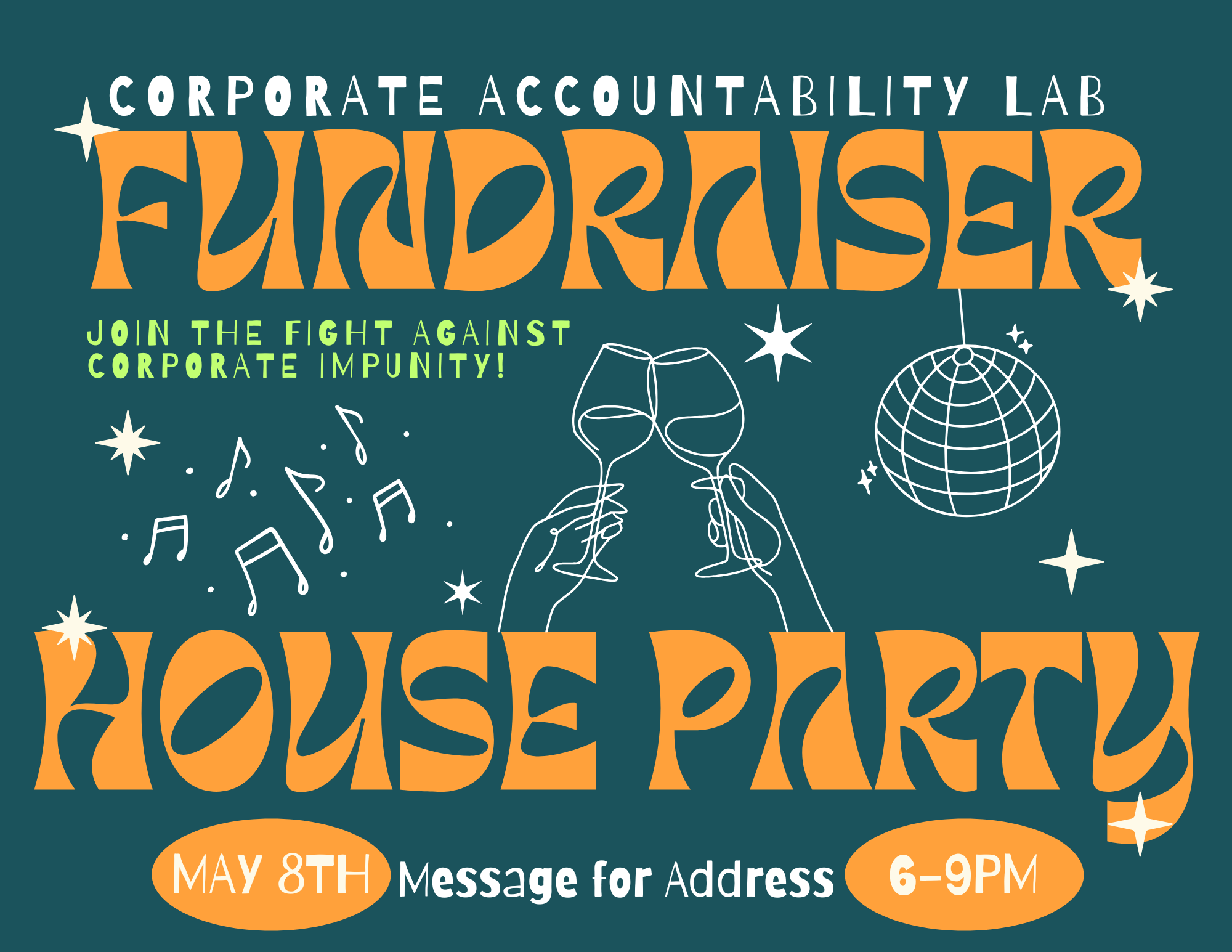 Campaign cover image for CAL x DC: A Fundraiser to Fight Corporate Impunity