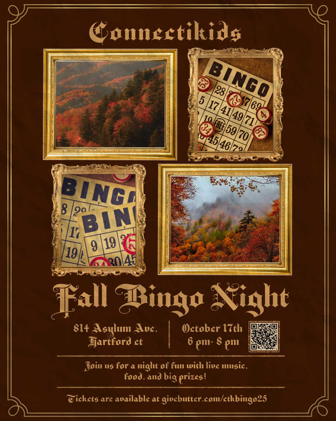Campaign cover image for ConnectiKids Bingo Night Fall 2025!