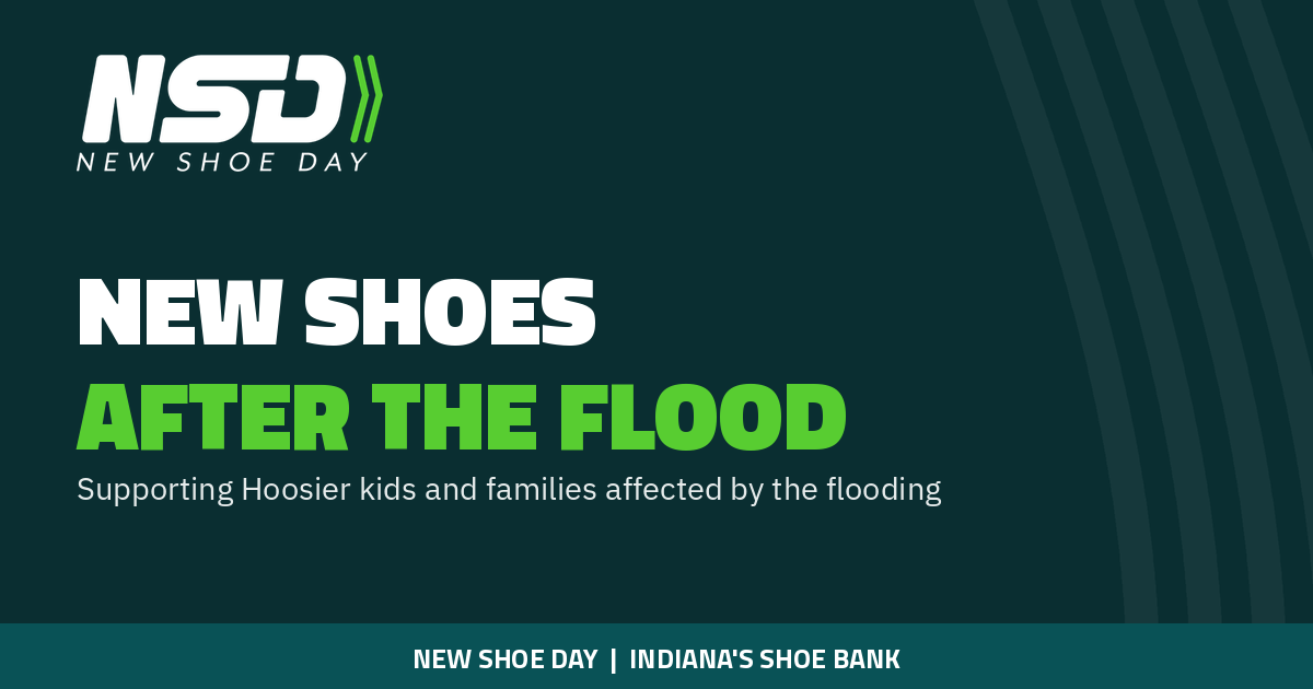 Campaign cover image for Flood Relief - New Shoes and Socks for Indiana Families