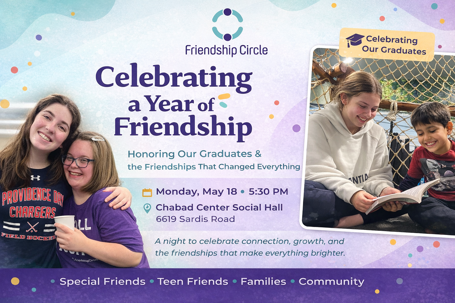 Campaign cover image for Celebrate our Friendships 2026