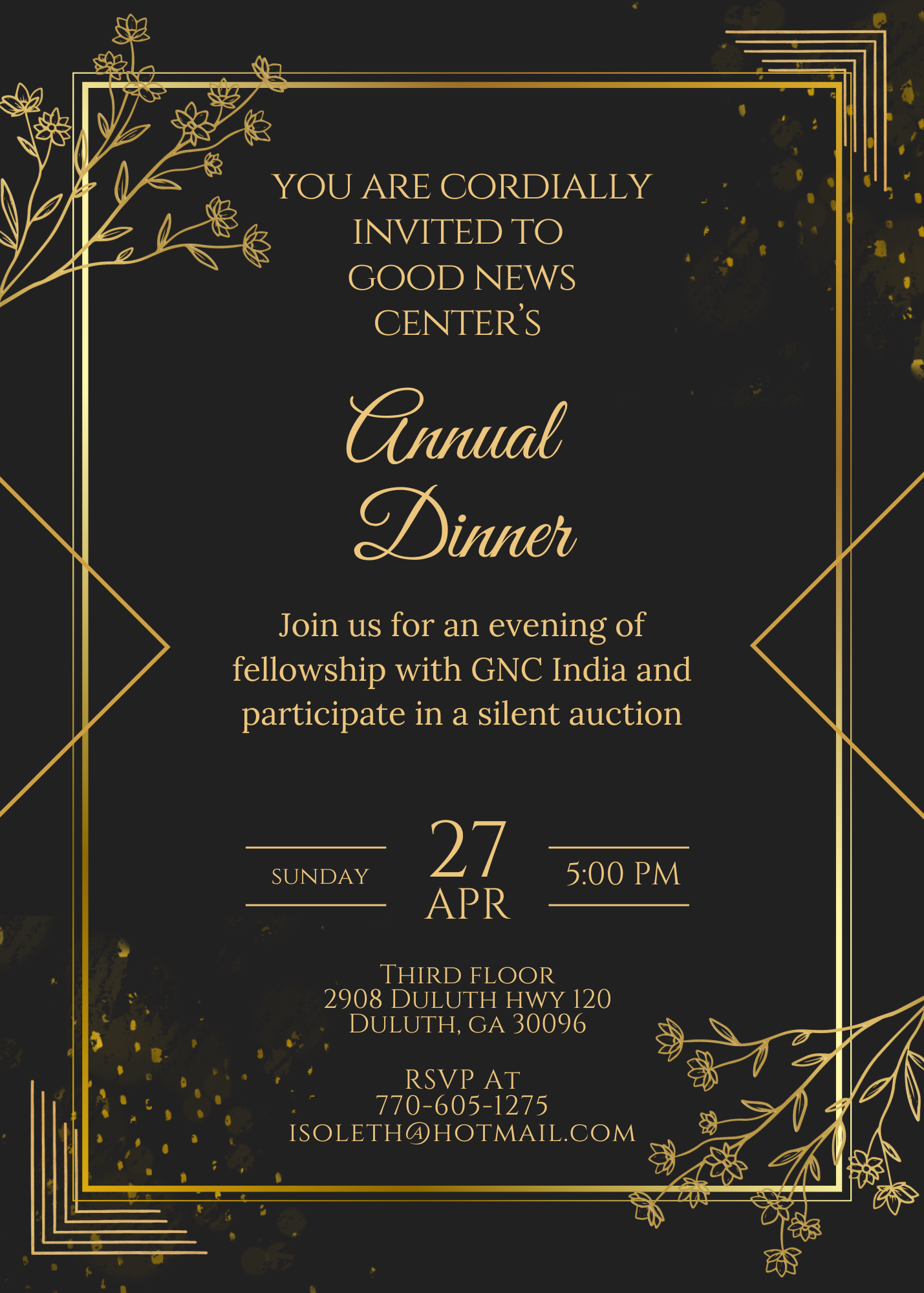 Campaign cover image for Good News Center Annual Gala