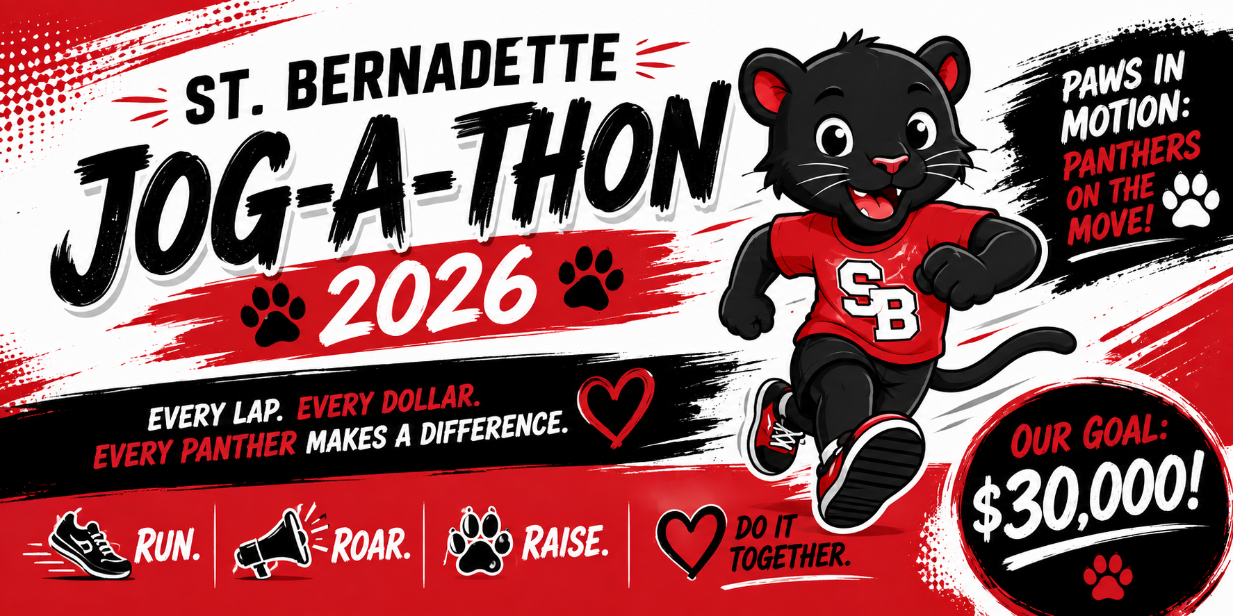 Campaign cover image for St. Bernadette Jog-A-Thon 2026