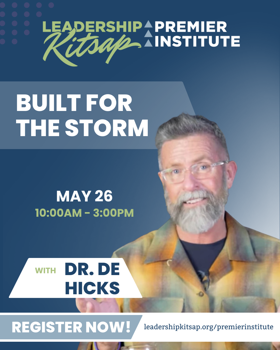 Campaign cover image for LKPI with Dr. De Hicks