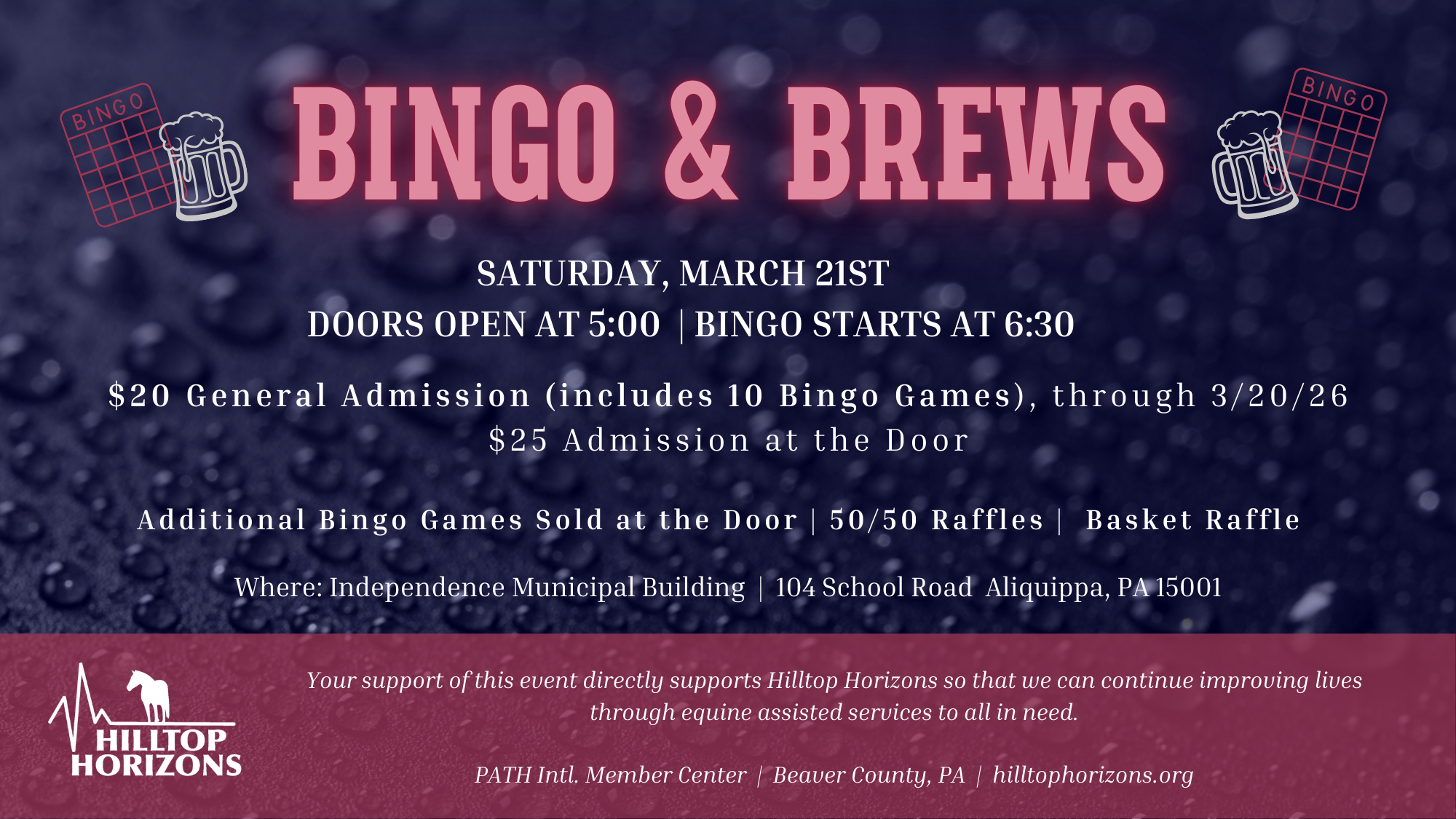 Campaign cover image for Bingo & Brews
