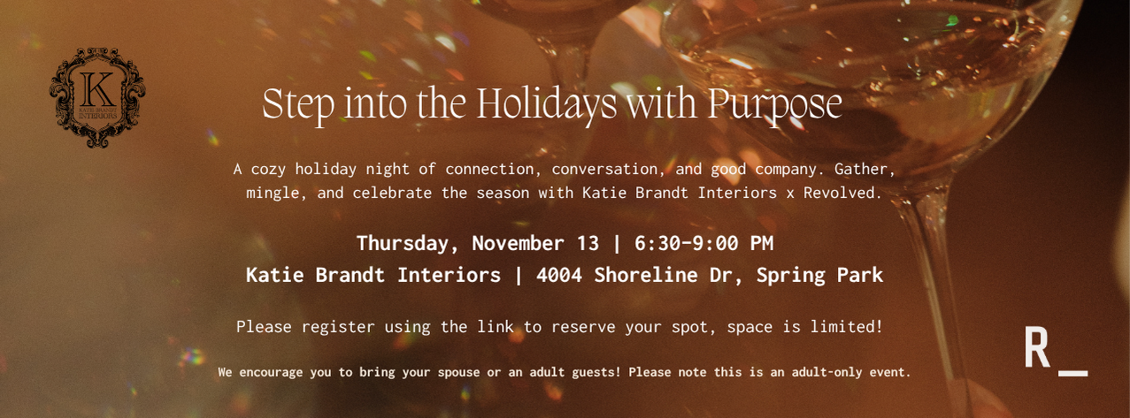 Campaign cover image for Step into the Holidays with Purpose