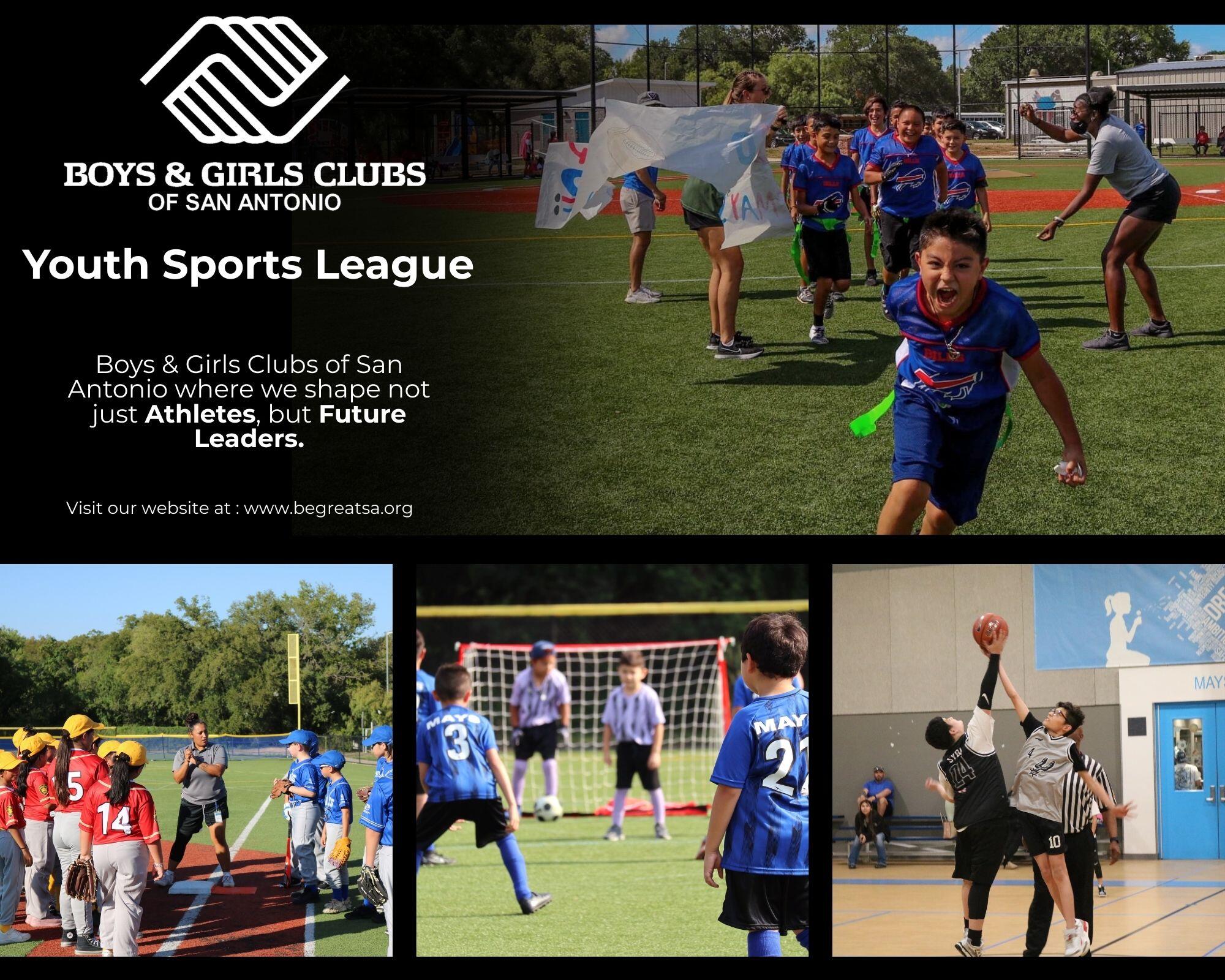 Campaign cover image for Boys & Girls Clubs of San Antonio - Youth Sports League