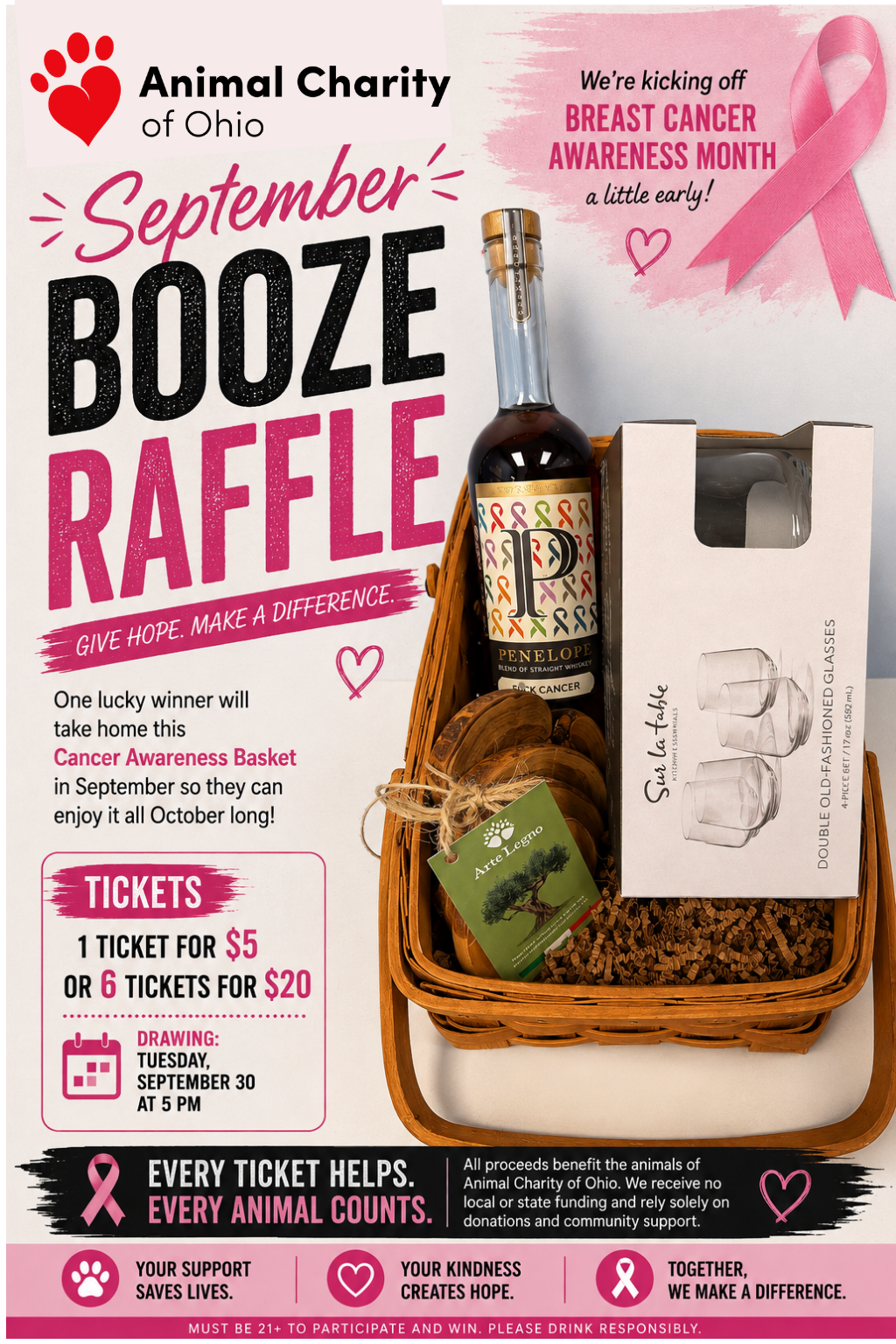 Campaign cover image for September Booze Raffle
