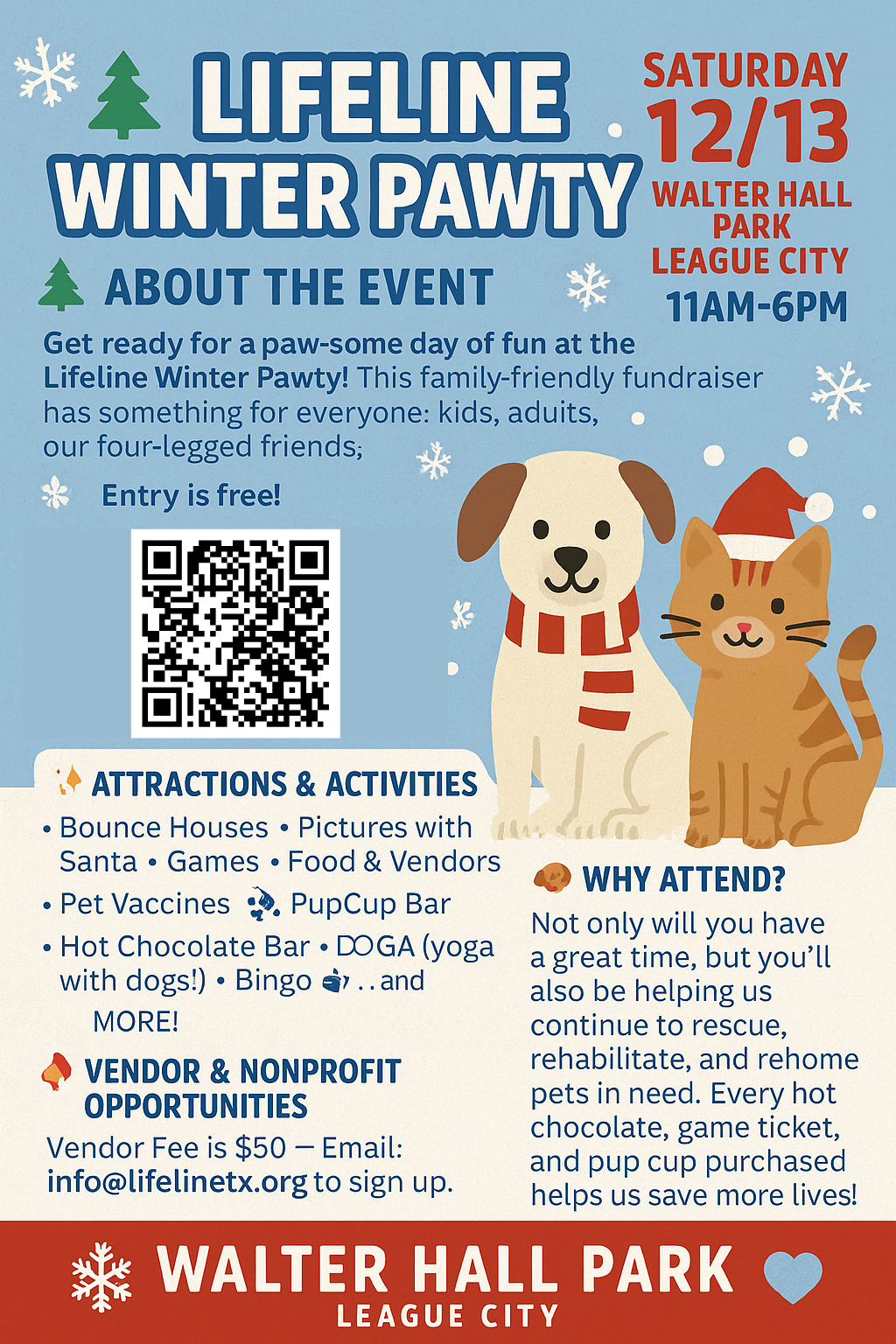 Campaign cover image for Lifeline Winter Pawty