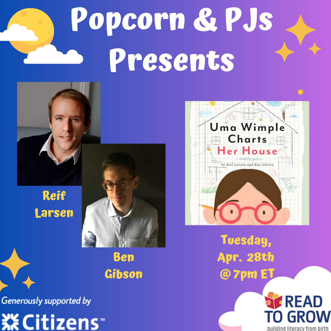 Campaign cover image for Popcorn and PJs Presents Reif Larsen and Ben Gibson
