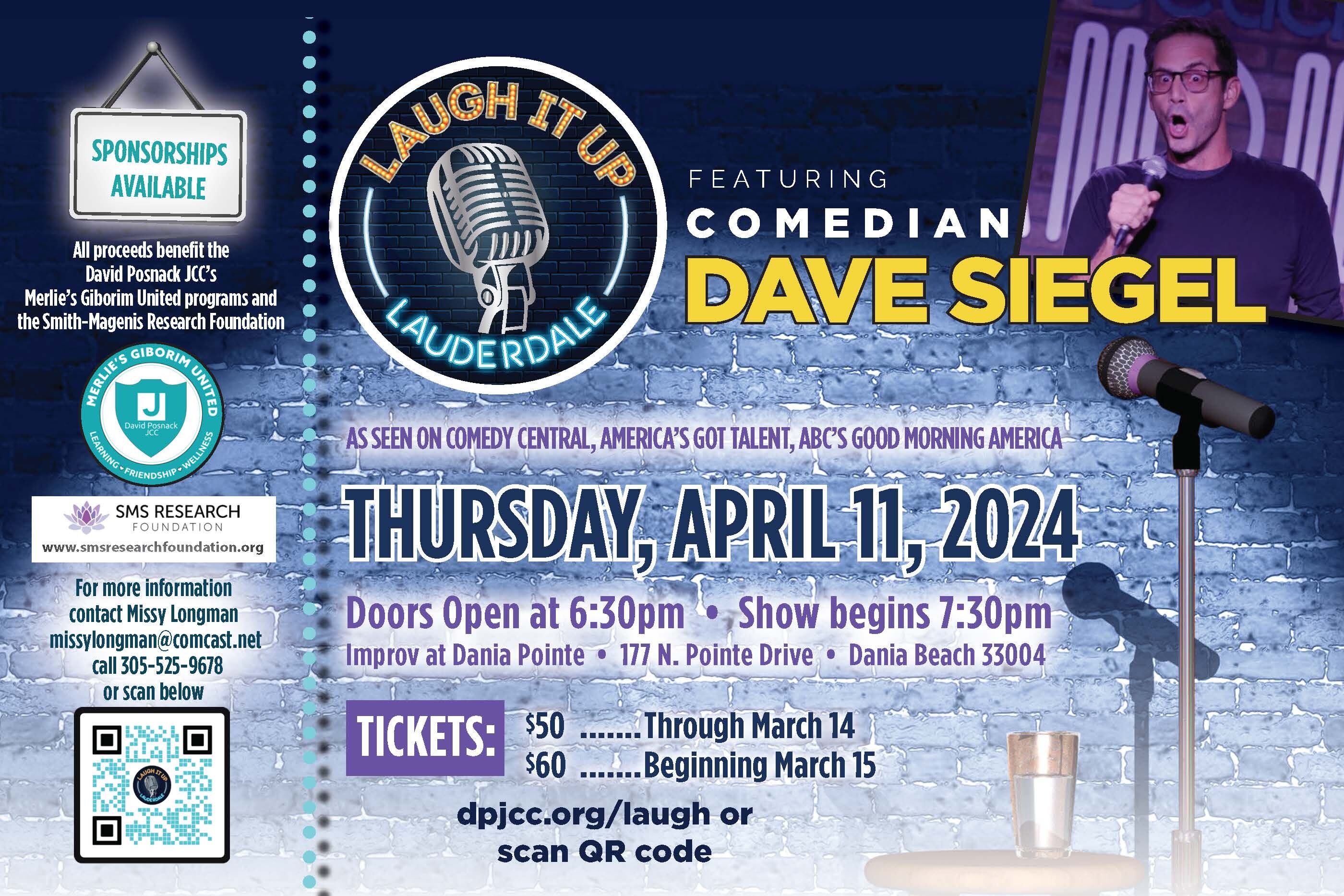 Campaign cover image for Laugh It Up Lauderdale 2024