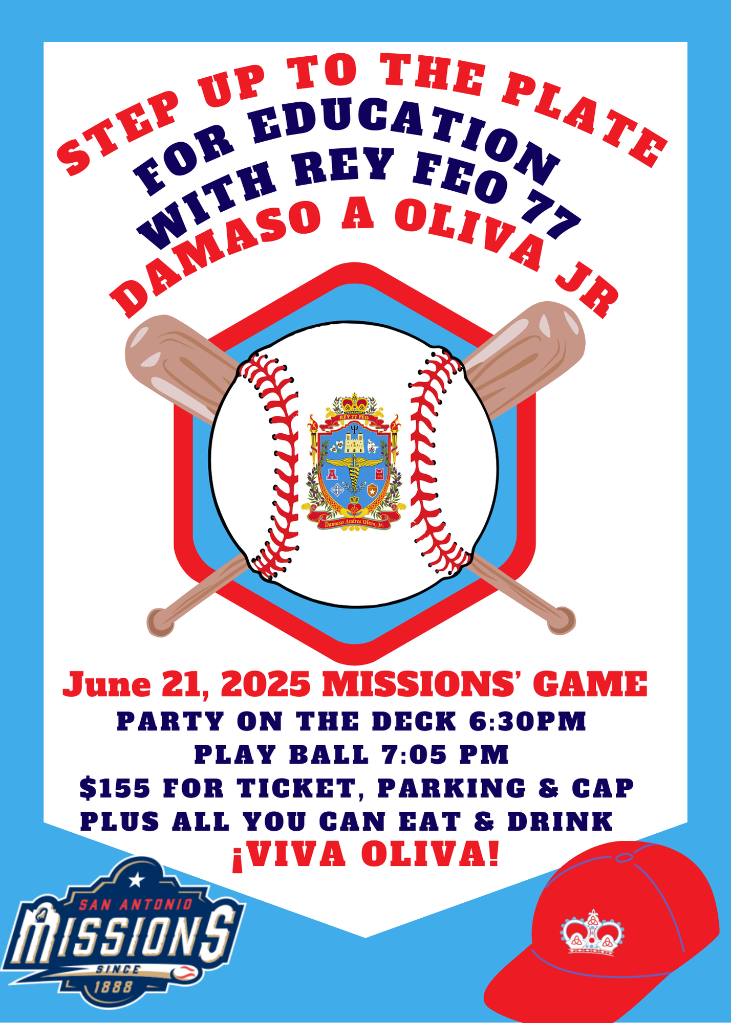 Campaign cover image for Step Up To The Plate For Education