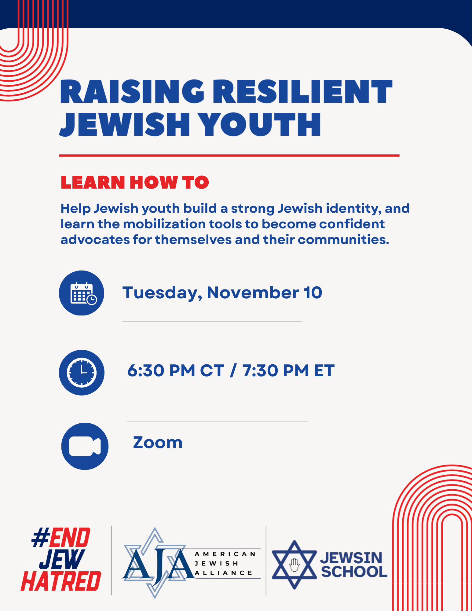Campaign cover image for AJA: Raising Resilient Jewish Youth