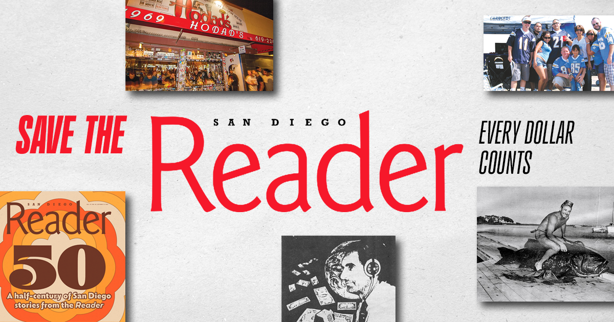 Campaign cover image for Save the San Diego Reader