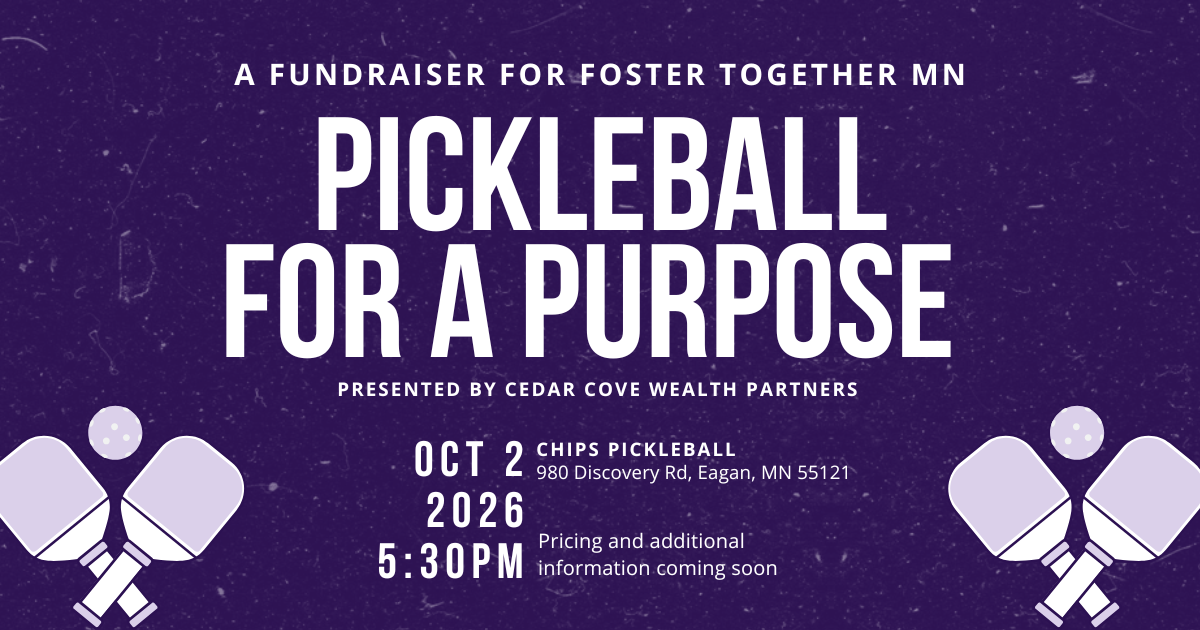 Campaign cover image for Pickleball for a Purpose | Foster Together MN