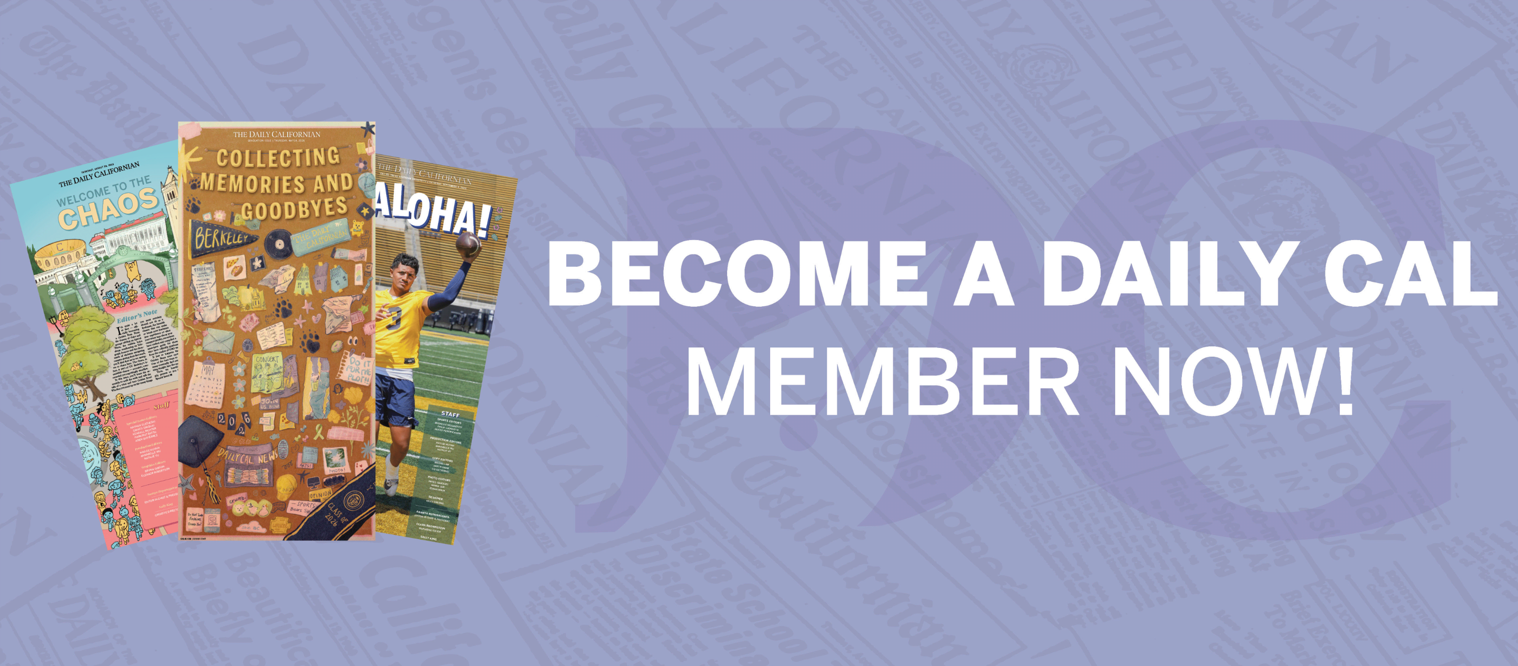 Campaign cover for The Daily Cal Membership Campaign