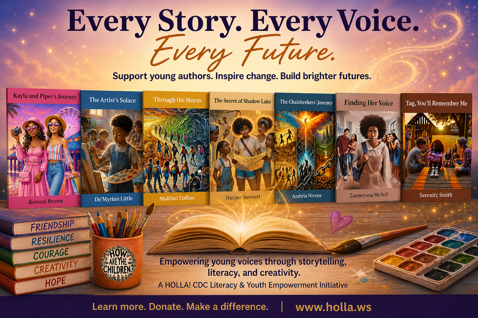 Campaign cover image for Pages with Purpose