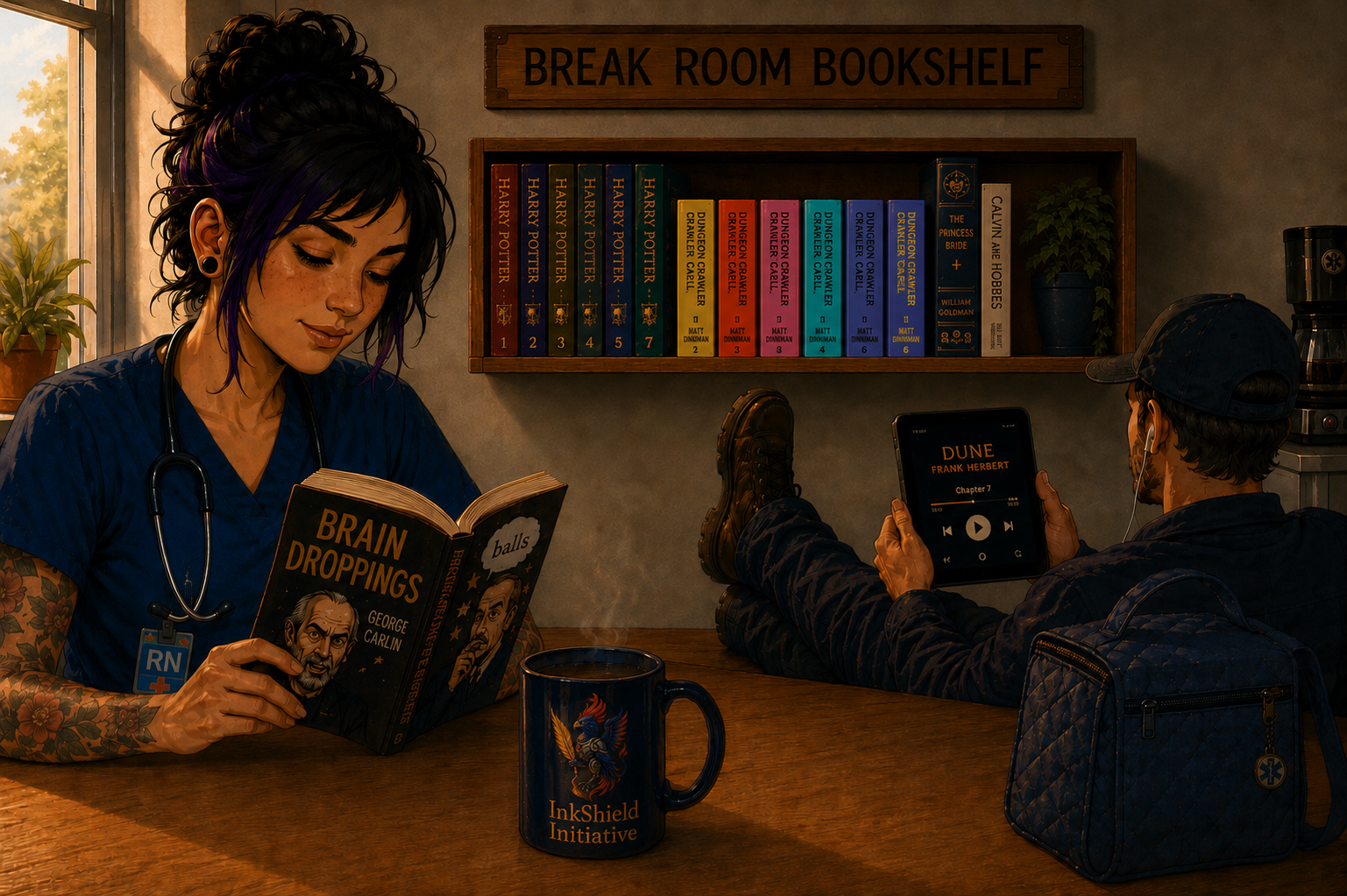 Campaign cover image for Bad Knees and "Bad" Books