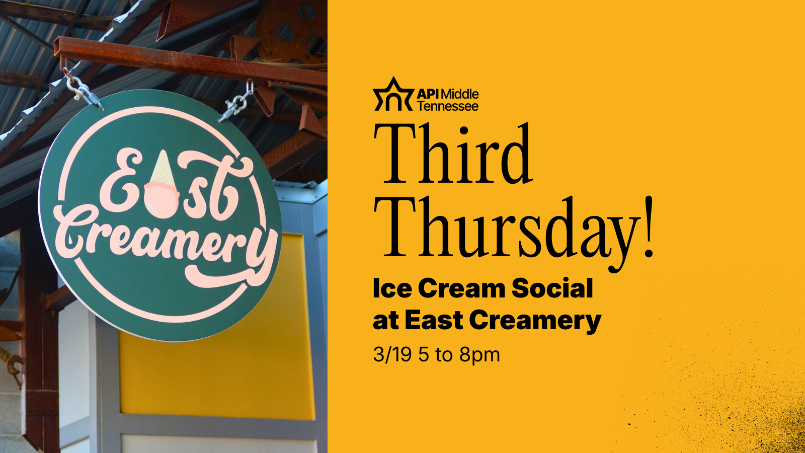 Campaign cover image for Third Thursday at East Creamery