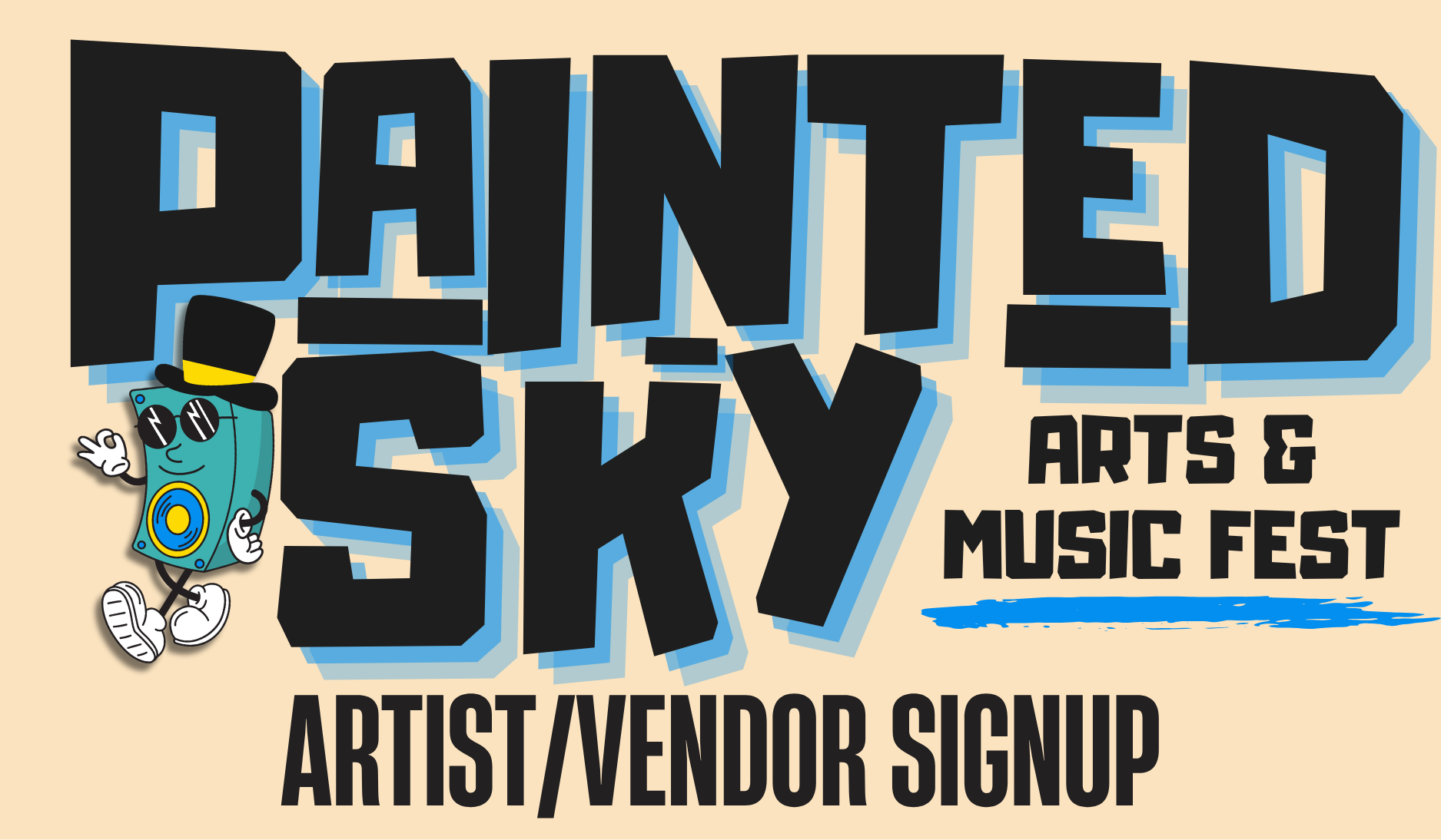 Campaign cover image for Painted Sky Arts & Music Fest - Vendors & Artists