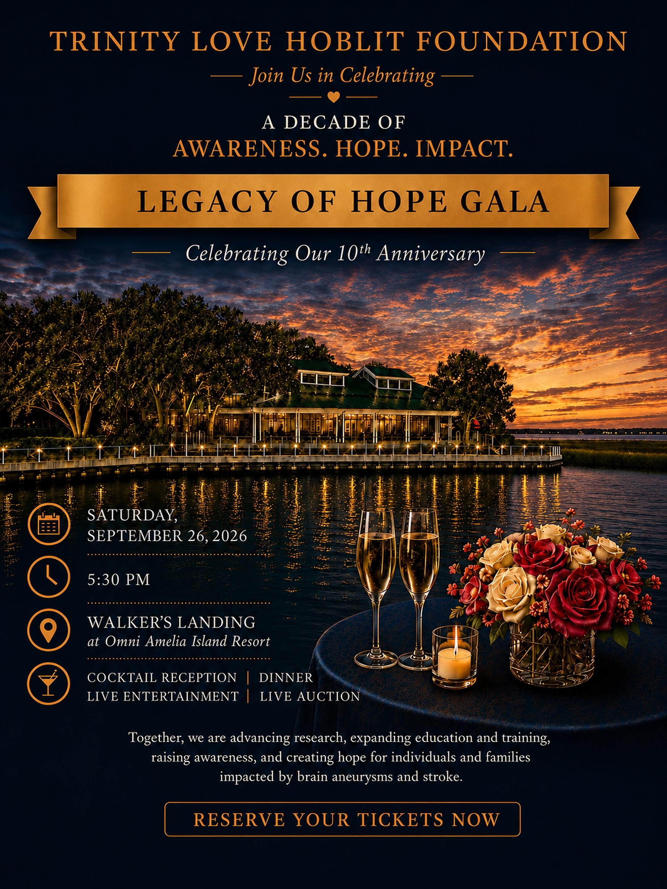 Campaign cover image for Legacy of Hope Gala