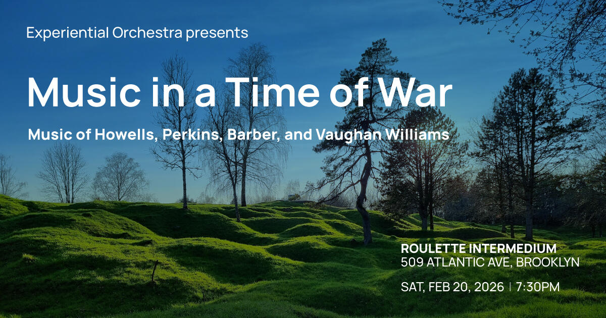 Campaign cover image for Music in a Time of War