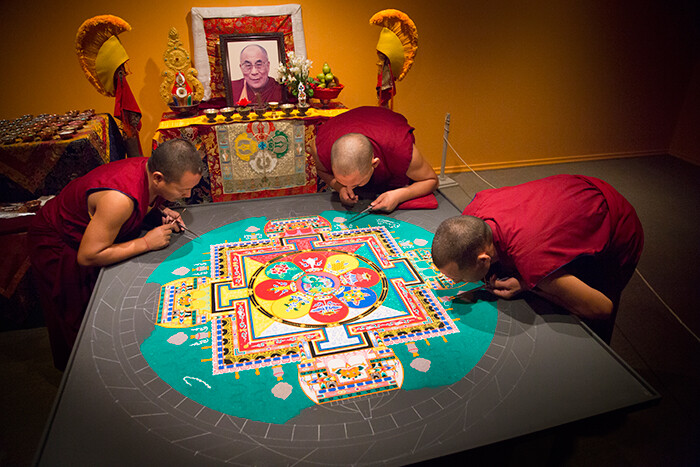 Campaign cover image for SACRED FREQUENCY HEALING & SAND MANDALA EXPERIENCE BY AND WITH TIBETAN MONKS