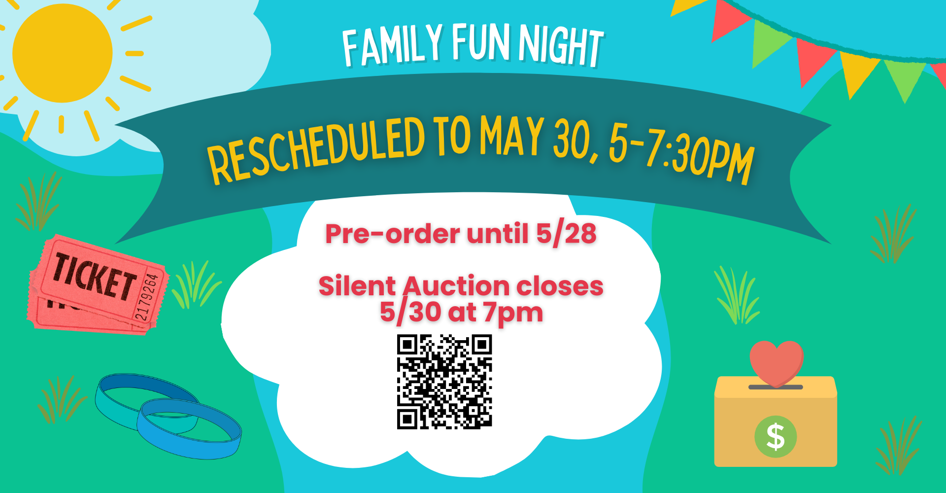 Campaign cover image for 2025 Family Fun Night and Silent Auction!