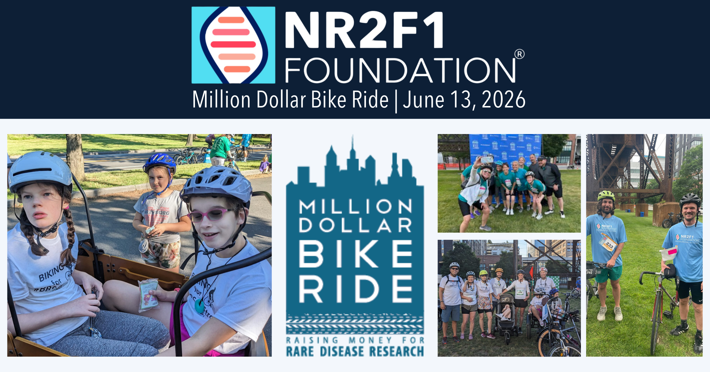Campaign cover image for NR2F1 Million Dollar Bike Ride 2026