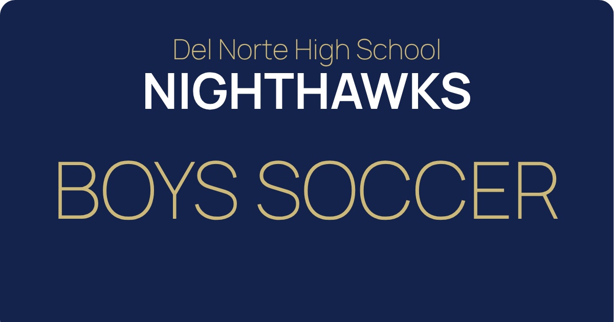 Campaign cover for 26-27 Nighthawks Boys Soccer (Sponsorship Banners)