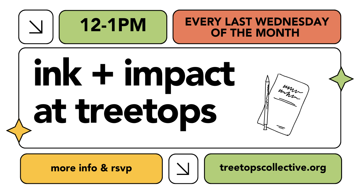 Campaign cover image for Ink and Impact: Write Advocacy Letters with Treetops