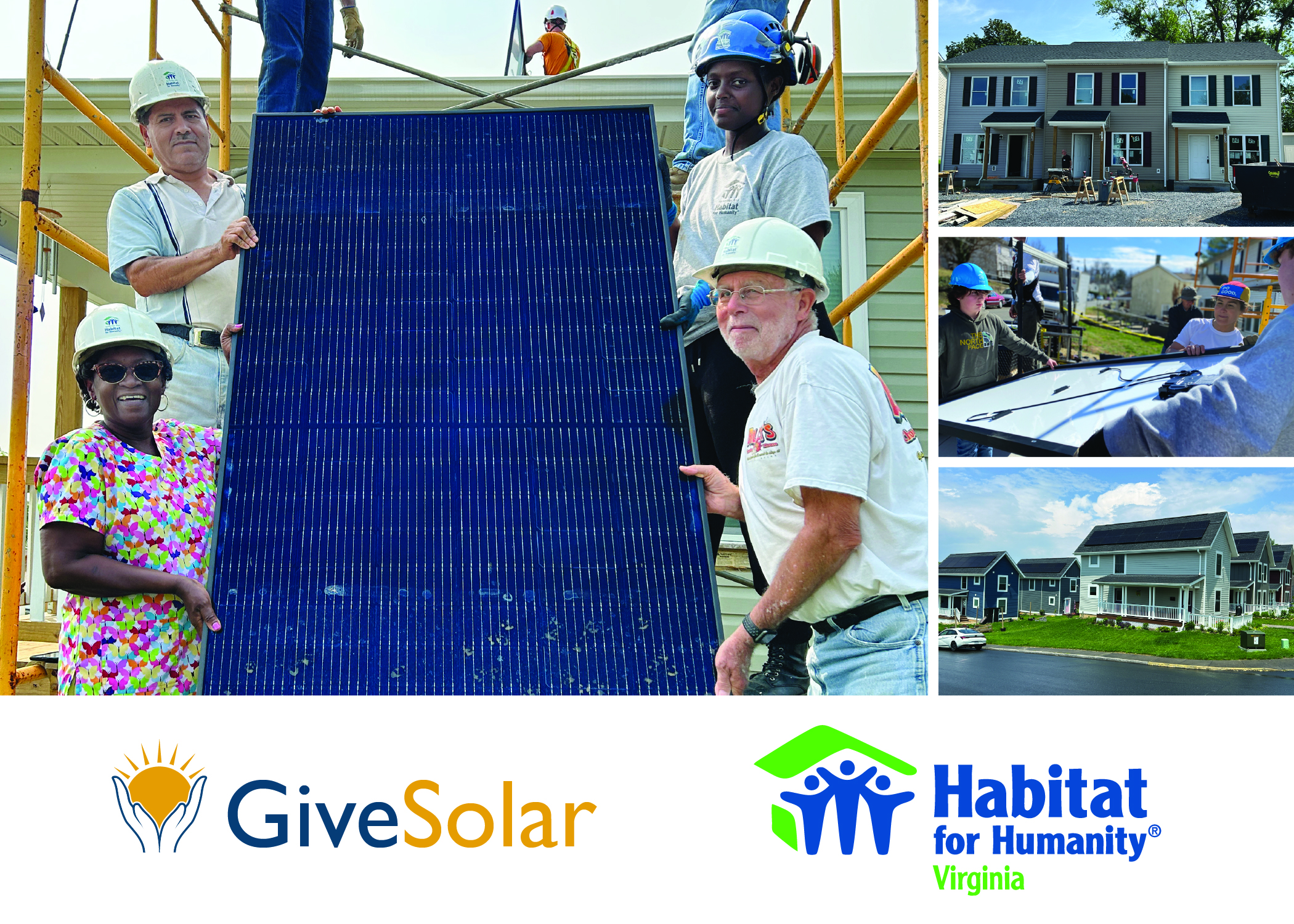 Campaign cover image for Donate a Solar panel for individual Habitat houses