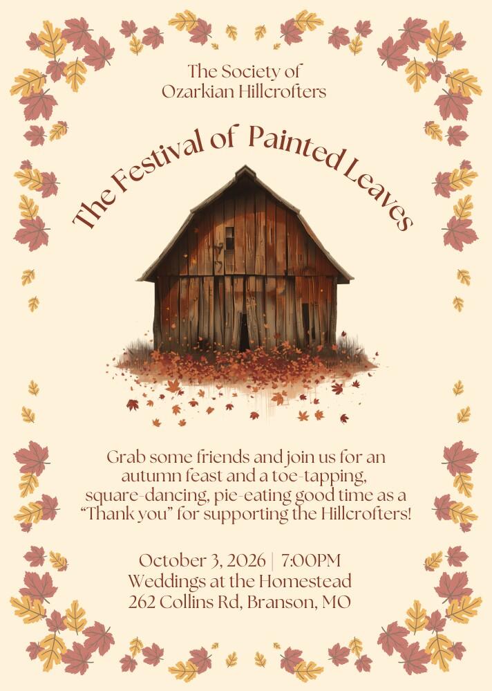 Campaign cover image for THE FESTIVAL OF PAINTED LEAVES: AN AUTUMN FEAST!