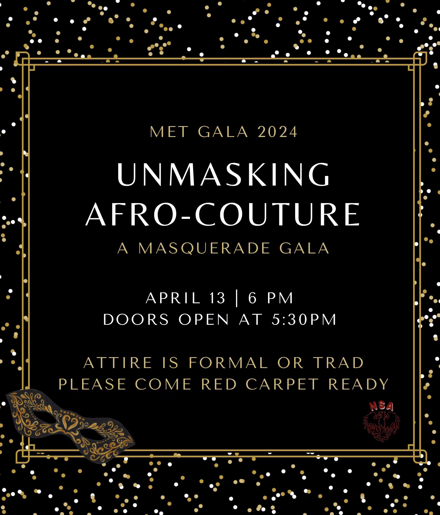 Campaign cover image for NSA Gala 2024: MET GALA