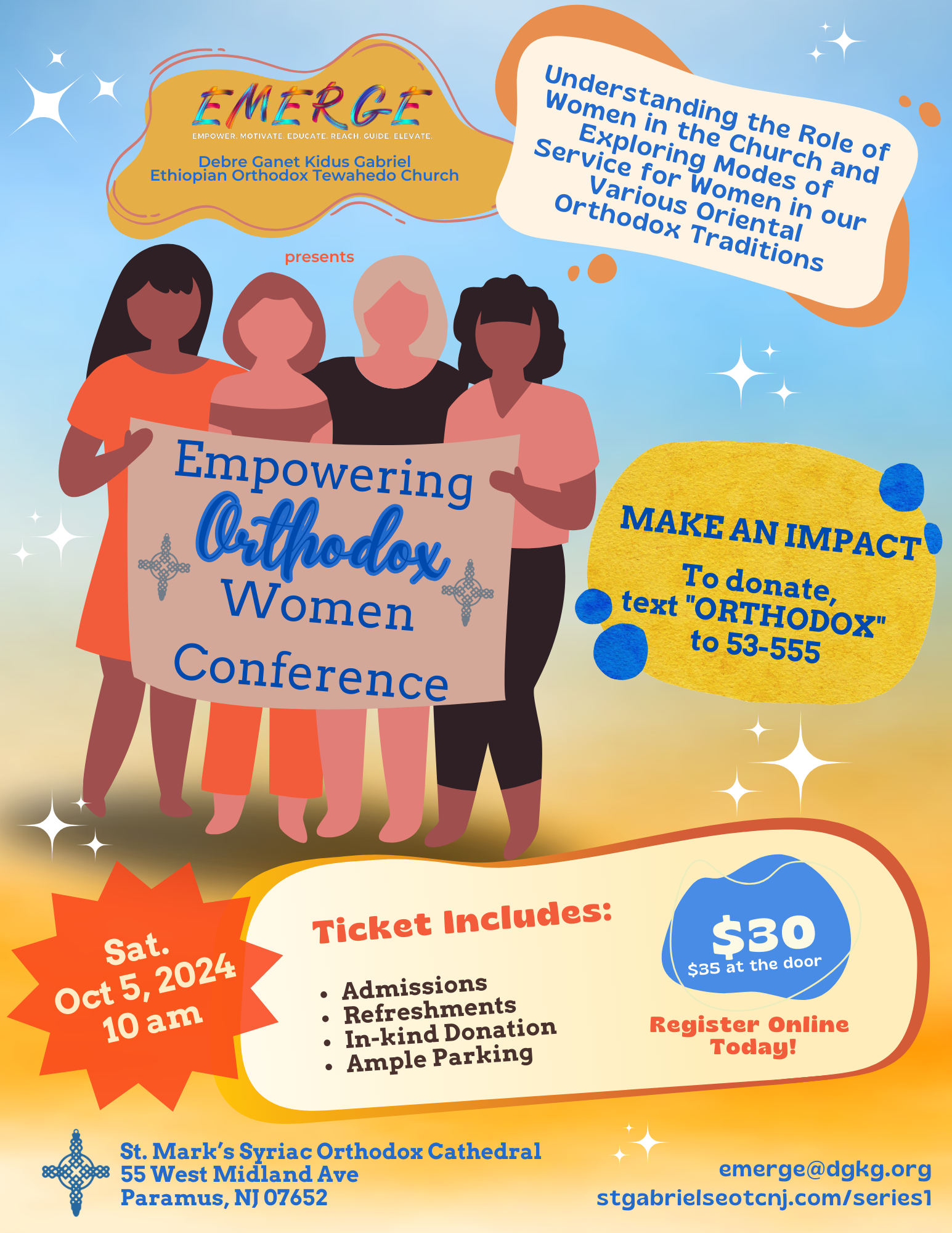 Campaign cover image for Empowering Orthodox Women Conference