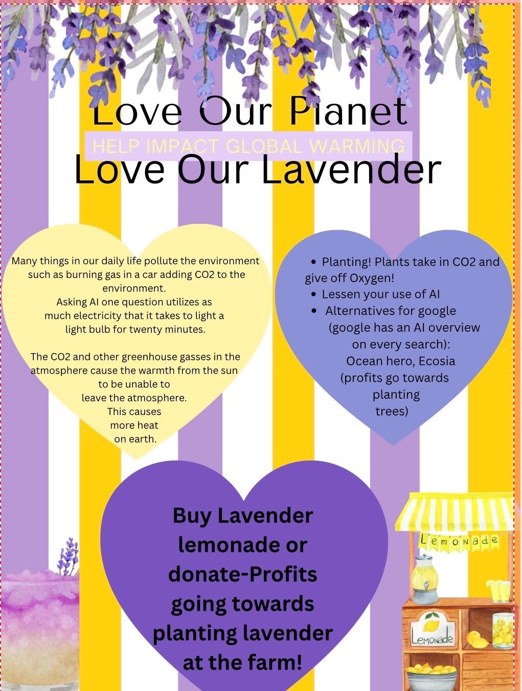 Campaign cover for Love Our Planet, Love Our Lavender