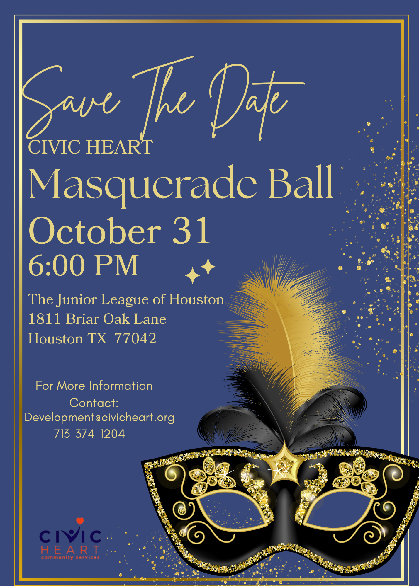 Campaign cover image for Civic Heart Masquerade Ball