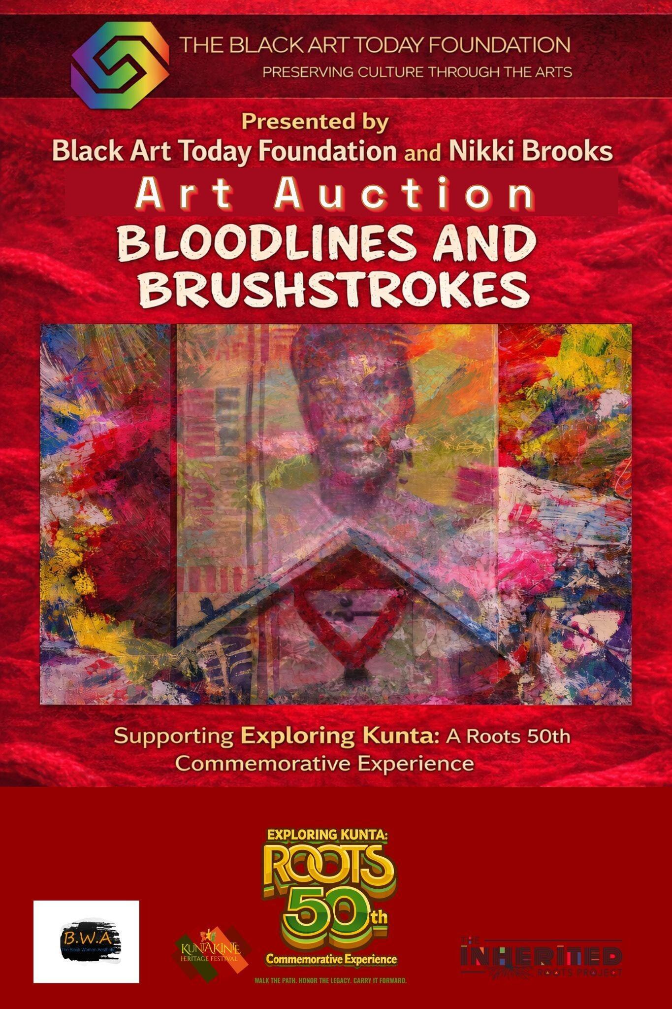 Campaign cover image for Bloodlines and Brushstrokes Art Auction