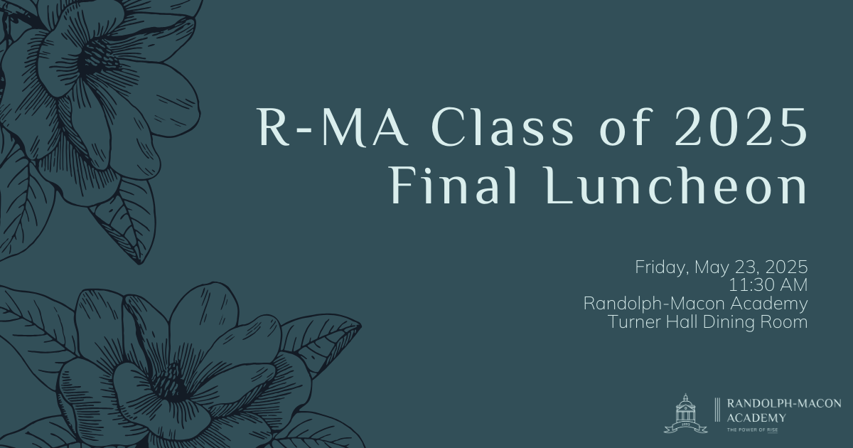 Campaign cover image for R-MA Class of 2025 Final Luncheon