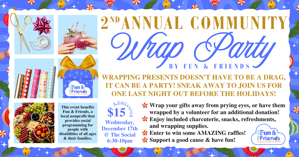 Campaign cover image for 🎁 Community Wrap Party by Fun & Friends