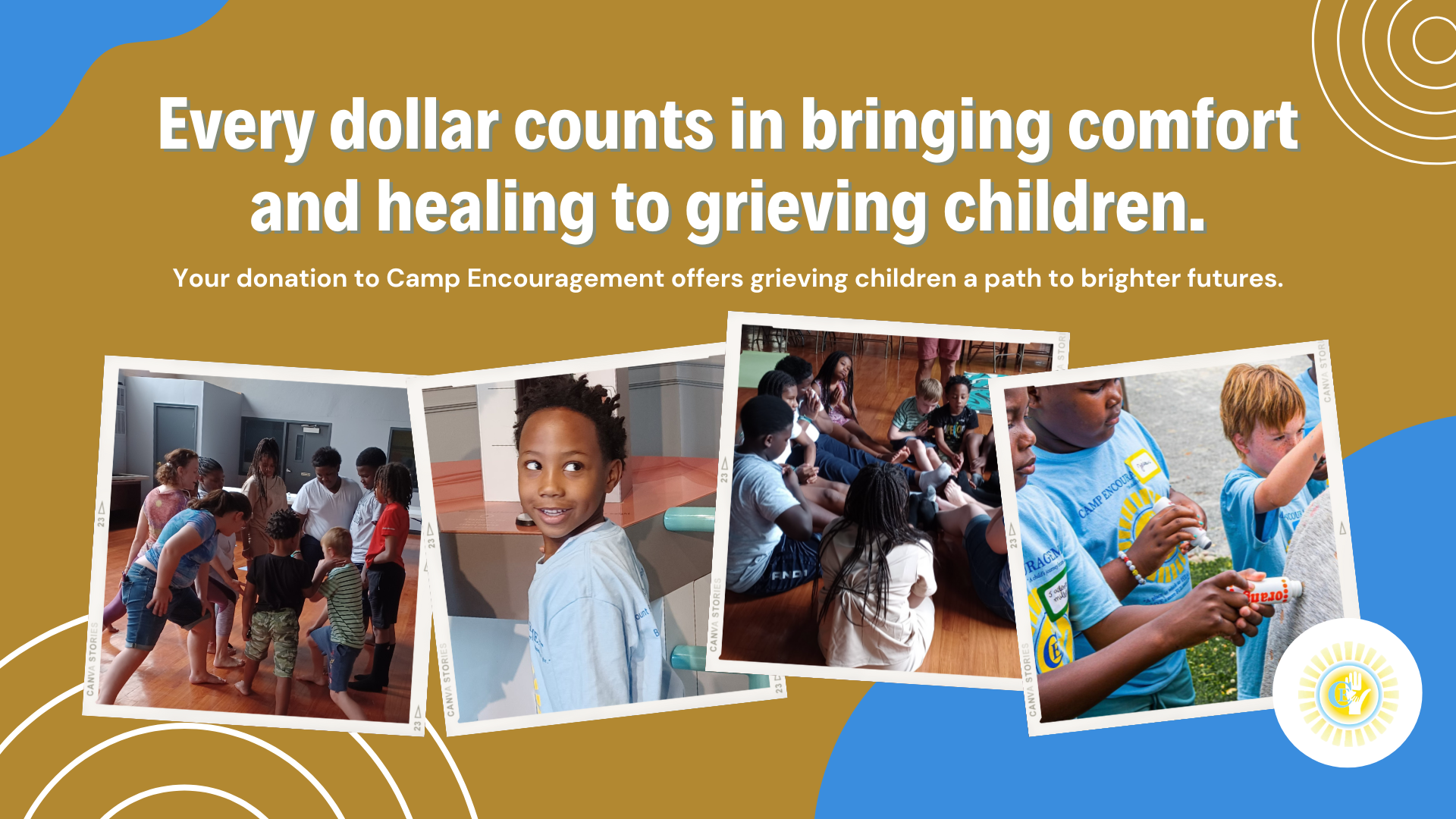 Campaign cover image for Transforming Lives: Camp Encouragement 2024 Program Support